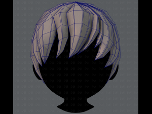 3d hair style for boy 3D Модель