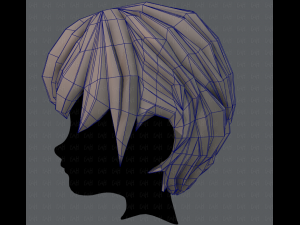 3d hair style for boy 3D Модель
