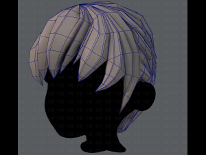 3d hair style for boy 3D Модель