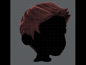 3d hair style for boy v02 3Dモデル
