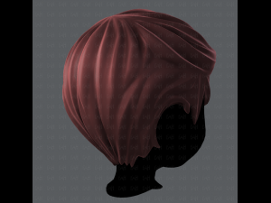 3d hair style for boy v02 3Dモデル