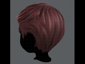 3d hair style for boy v02 3D Model