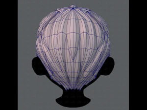 3d hair style for boy v02 3D Model
