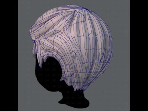 3d hair style for boy v02 3D Model