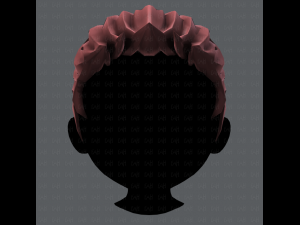 3d hair style for boy v02 3Dモデル
