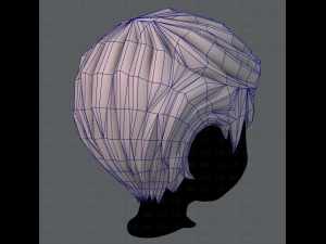 3d hair style for boy v02 3Dモデル