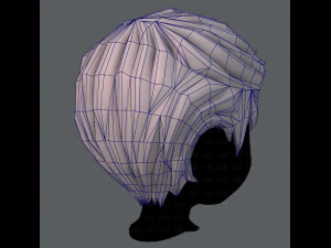 3d hair style for boy v02 3D Model