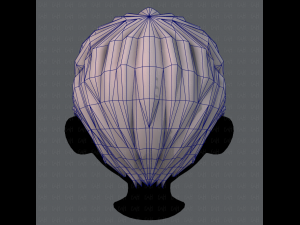 3d hair style for boy v02 3Dモデル
