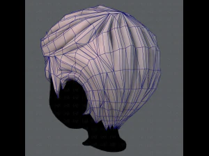 3d hair style for boy v02 3D Model