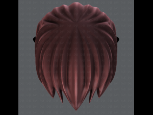 3d hair style for boy v02 3Dモデル