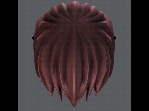 3d hair style for boy v02 3Dモデル