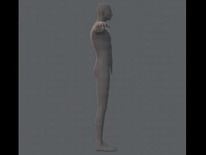 base mesh man character 3D Model