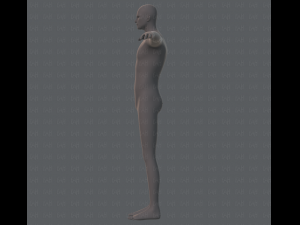 base mesh man character 3D Model
