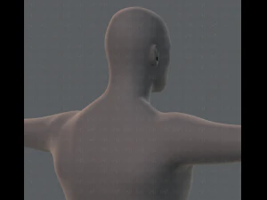base mesh man character 3D Model