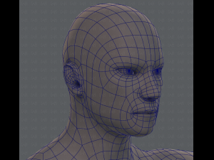base mesh man character 3D Model