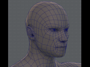 base mesh man character 3D Model