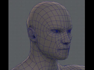 base mesh man character 3D Model