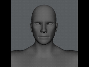 base mesh man character 3D Model