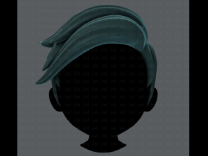 3d hair style for boy v03 Modello 3D