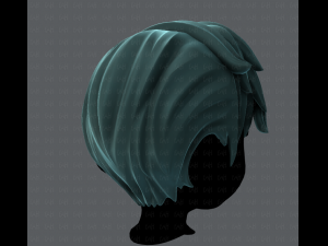 3d hair style for boy v03 Modello 3D