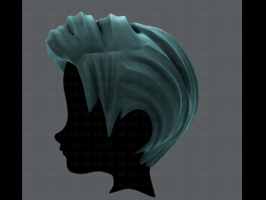 3d hair style for boy v03 Modello 3D