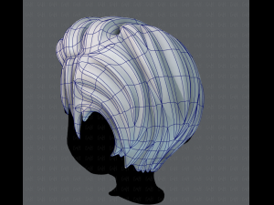 3d hair style for boy v03 Modello 3D
