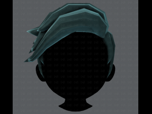 3d hair style for boy v03 Modello 3D