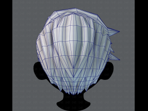 3d hair style for boy v03 Modello 3D