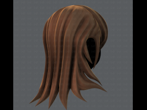 3d hair style for girl v04 Modelo 3D
