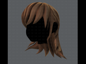 3d hair style for girl v04 Modelo 3D