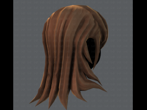 3d hair style for girl v04 Modelo 3D