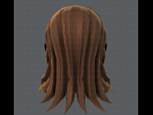 3d hair style for girl v04 Modelo 3D