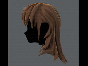 3d hair style for girl v04 Modelo 3D