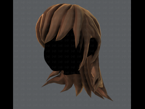 3d hair style for girl v04 Modelo 3D