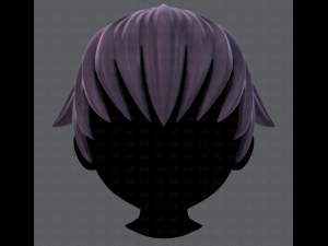 3d hair style for boy v04 Modelo 3D