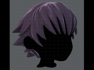 3d hair style for boy v04 Modelo 3D