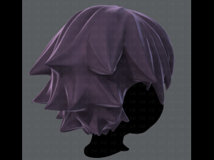 3d hair style for boy v04 Modelo 3D