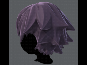 3d hair style for boy v04 Modelo 3D