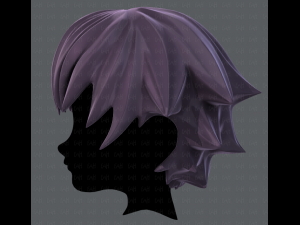 3d hair style for boy v04 Modelo 3D