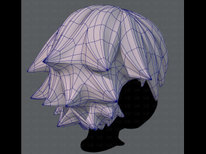 3d hair style for boy v04 Modelo 3D