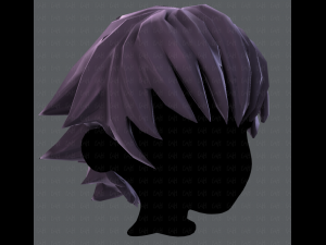 3d hair style for boy v04 Modelo 3D