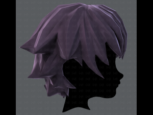 3d hair style for boy v04 Modelo 3D