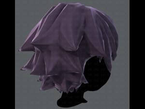 3d hair style for boy v04 Modelo 3D