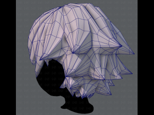 3d hair style for boy v04 Modelo 3D