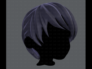 3d hair style for boy v05 Model 3D