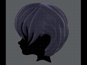 3d hair style for boy v05 Model 3D