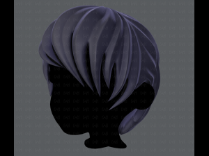 3d hair style for boy v05 Model 3D