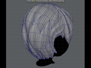 3d hair style for boy v05 Model 3D