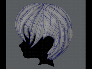 3d hair style for boy v05 Model 3D
