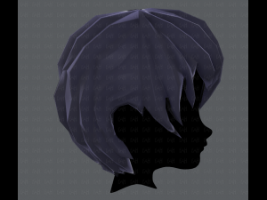 3d hair style for boy v05 Model 3D